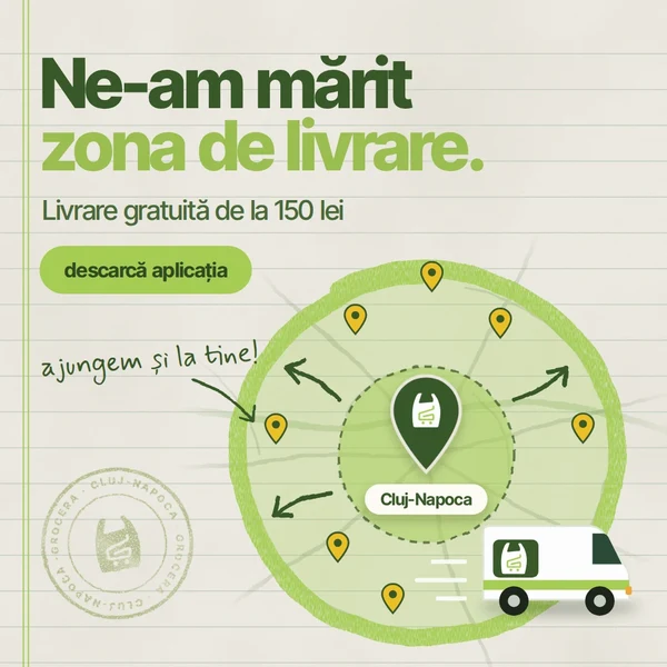 Ne-am marit zona de livrare